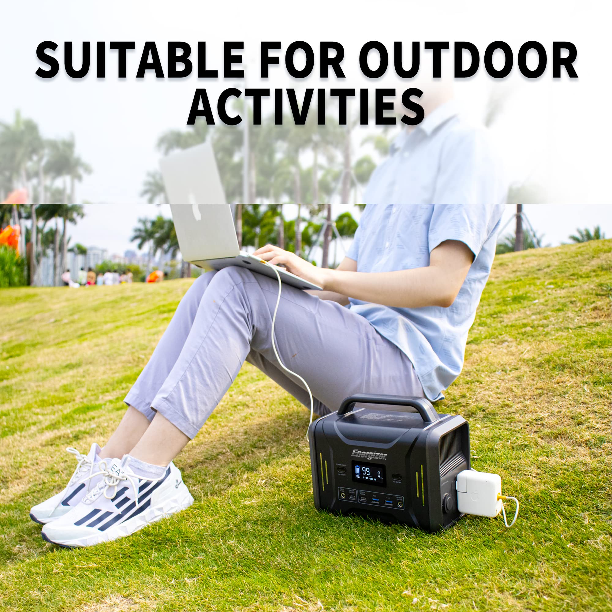 Buy Energizer Portable Power Station 300W, 320Wh LiFePO4 Backup Battery