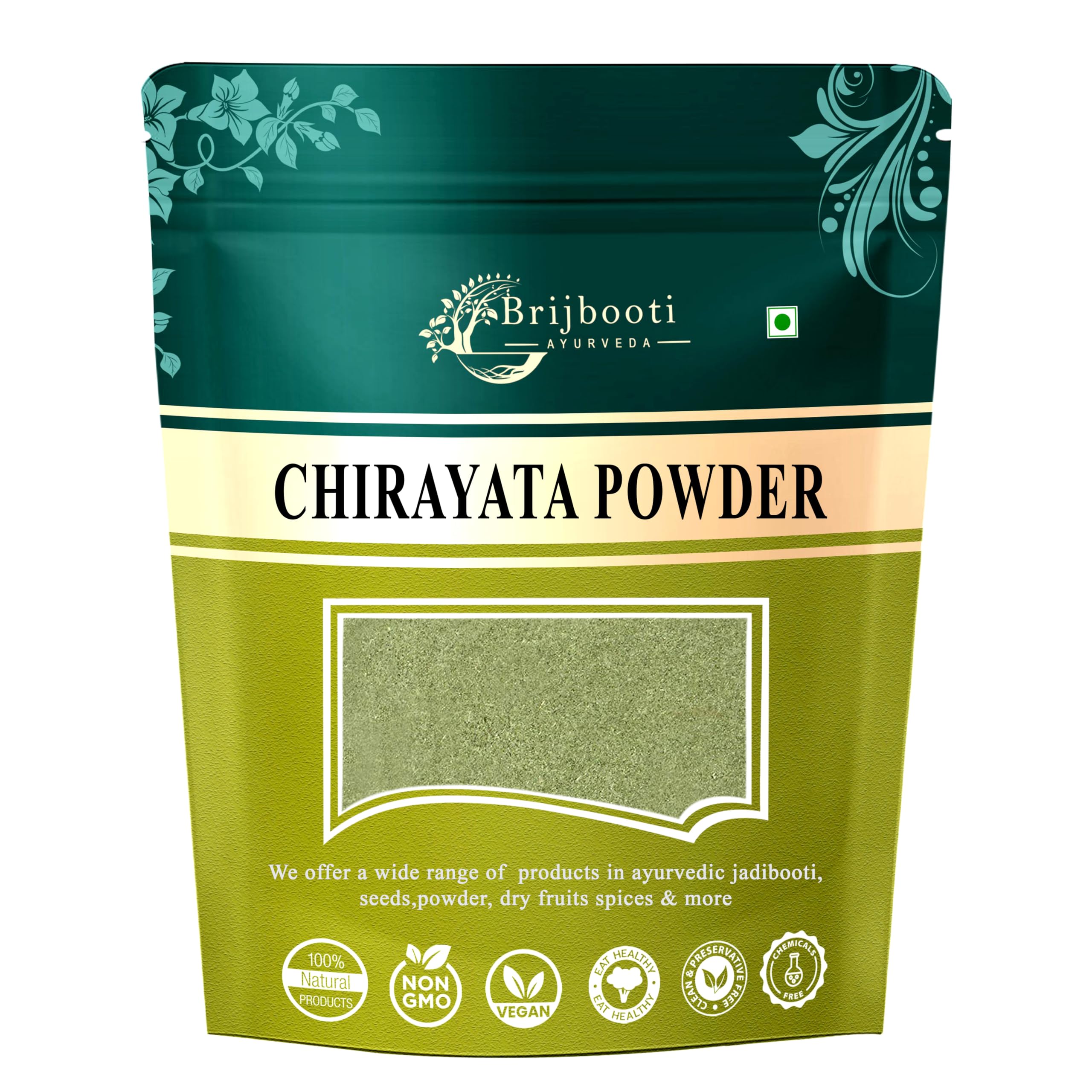 Birju Mahavir Chirayata Bitterstick Swertia Chirata Powder (200 g) (B079RLDQJQ) Amazon Price History, Amazon Price Tracker