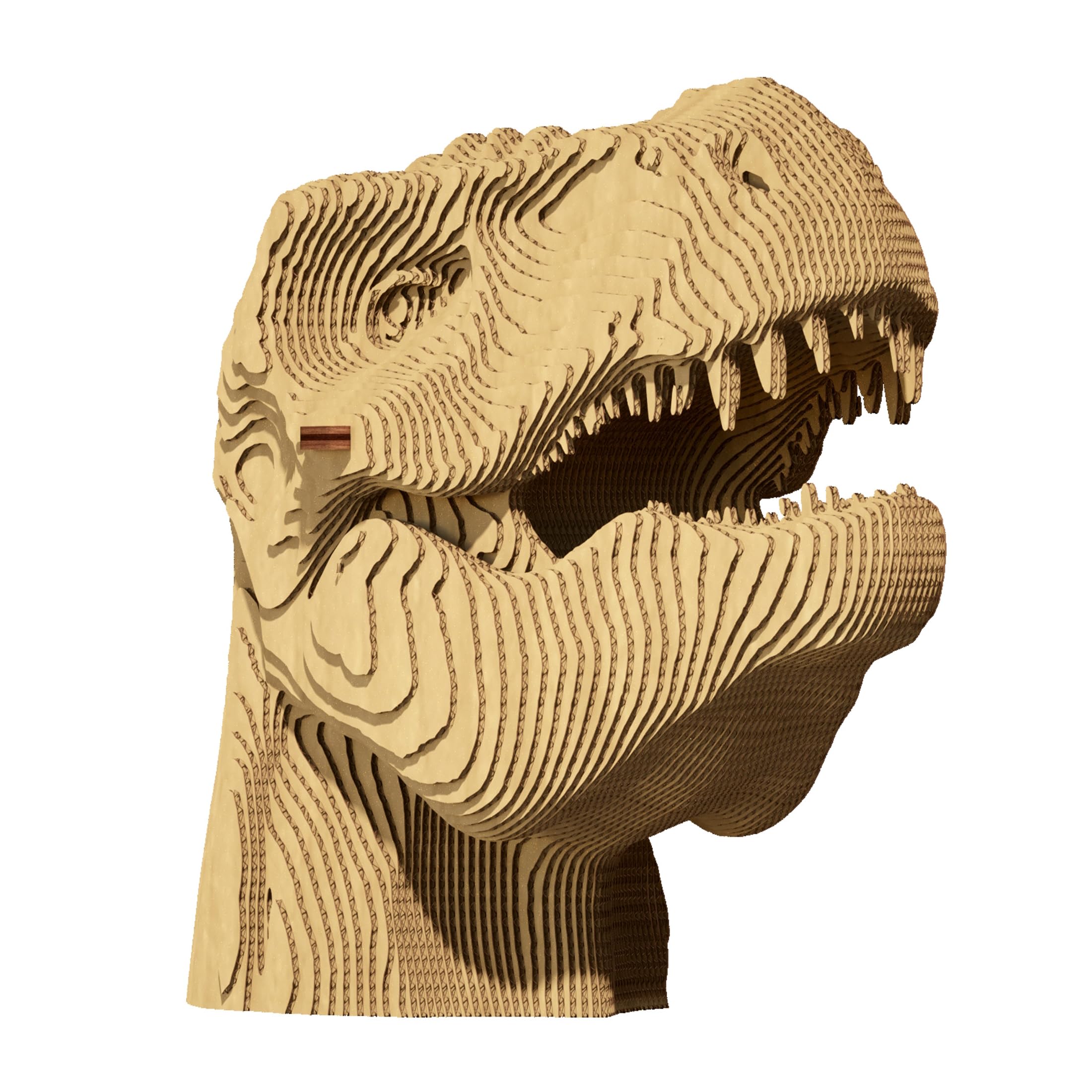 Dinosaurio T-Rex Puzzle 3D de Cartón – Maqueta para Montar