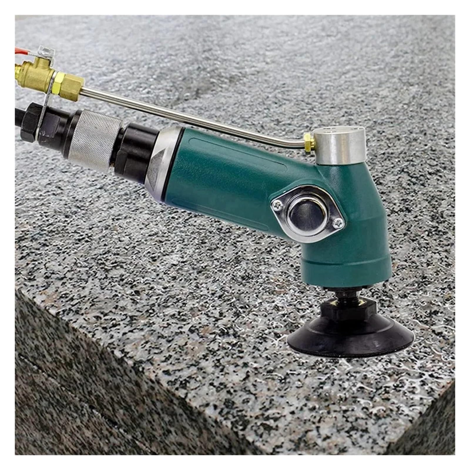 Herramientas Profesionales de Pulido Pulidoras de Piedra neumáticas Aire húmedo 10000 RPM, lijadora húmeda neumática for hormigón, Granito y mármol