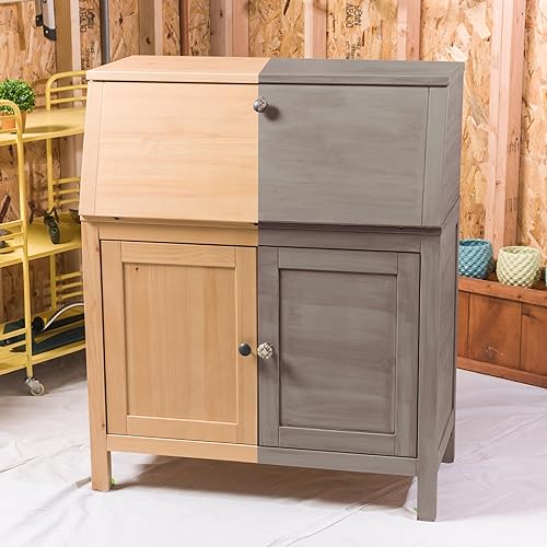 Miniatura 258 de Rust-Oleum 287722 - Pintura a la tiza ultramate para interiores, 30 onzas, capa superior transparente mate