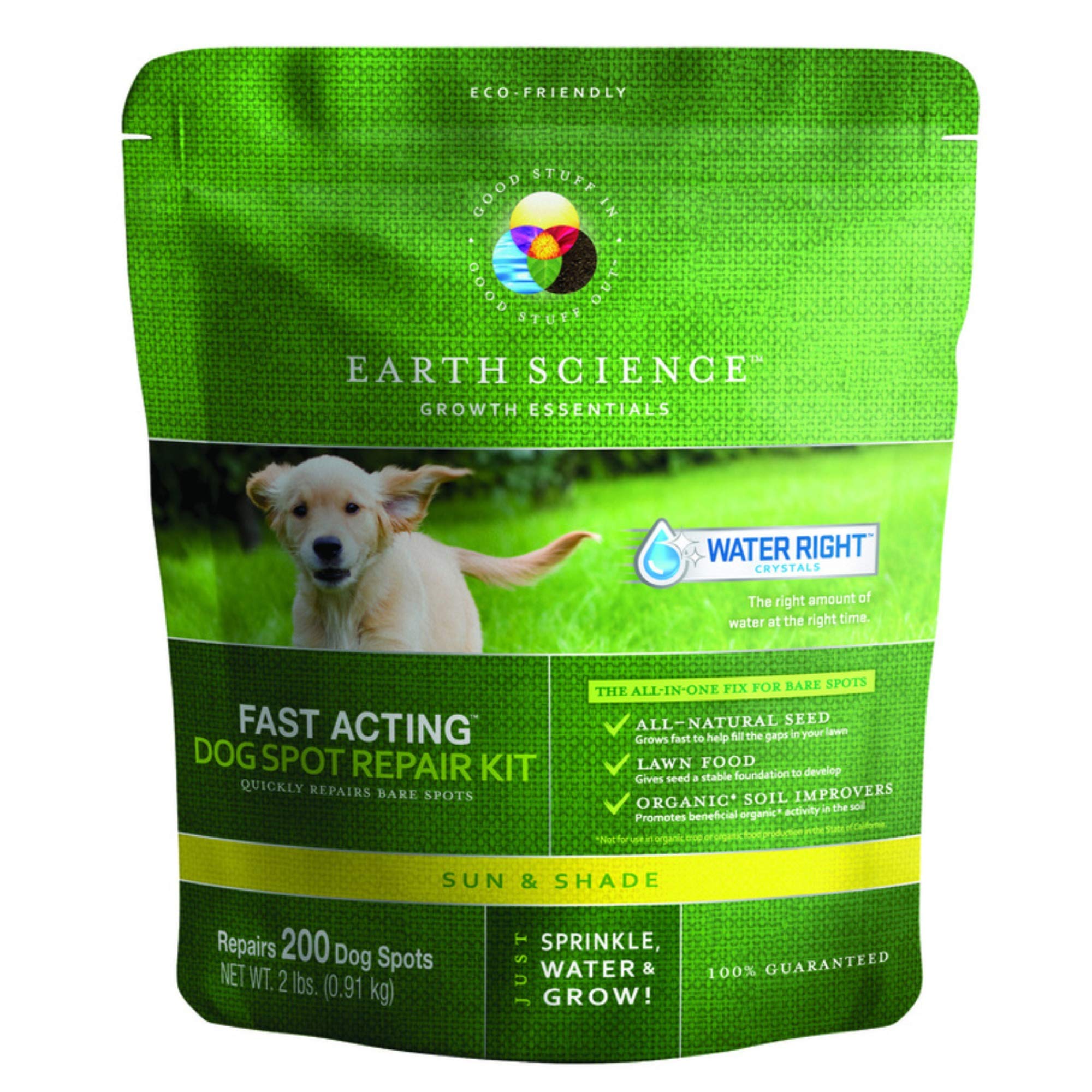 Earth Science Mixed Sun/Shade Dog Spot Grass Repair Kit 2 lb.