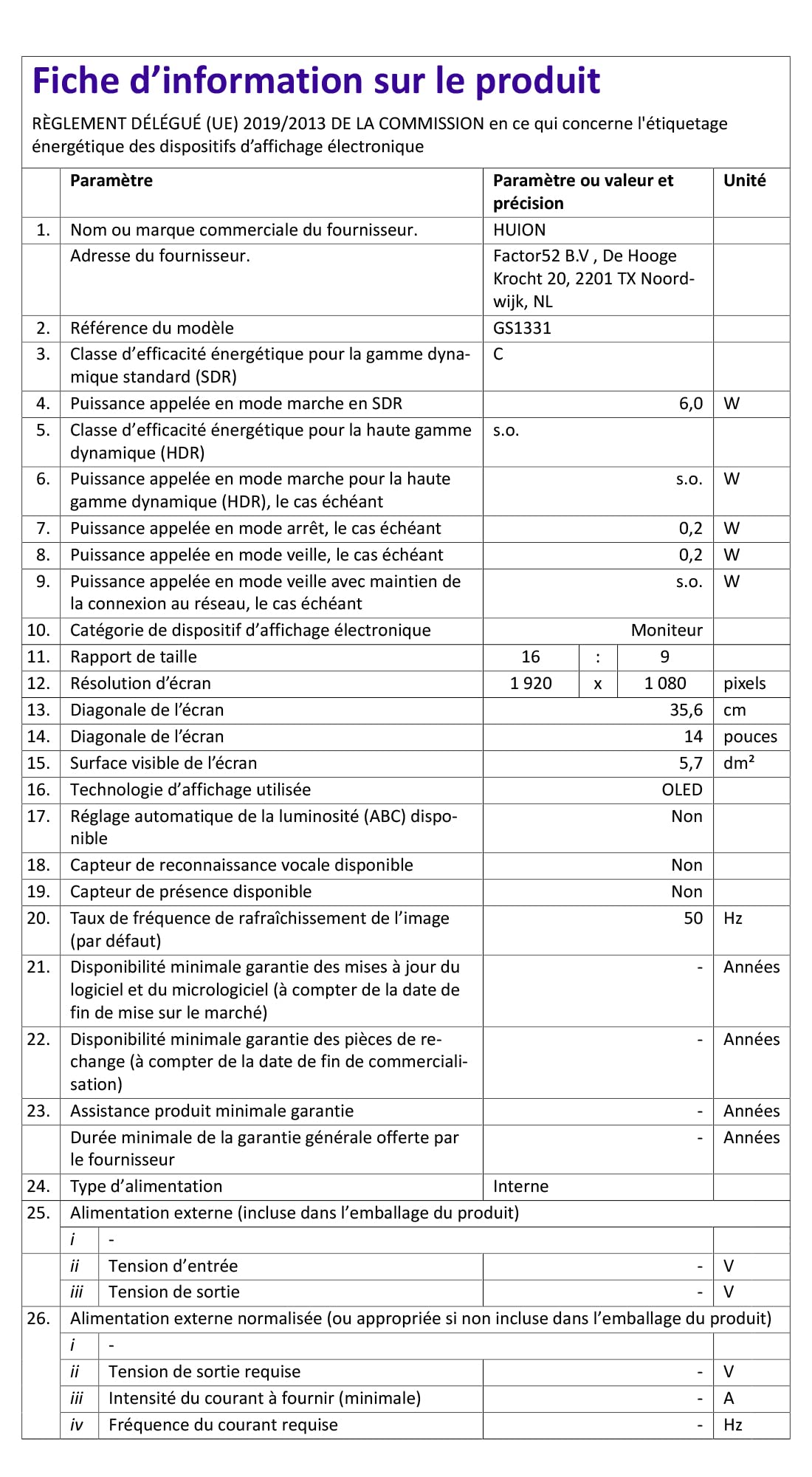 HUION Kamvas 13 Tablette Graphique avec Écran, Moniteur de Dessin de 13,3 Pouces, Ecran Entièrement Laminé, 120% sRGB, Nouveau Stylet PW517, Prise en Charge des Appareils Android