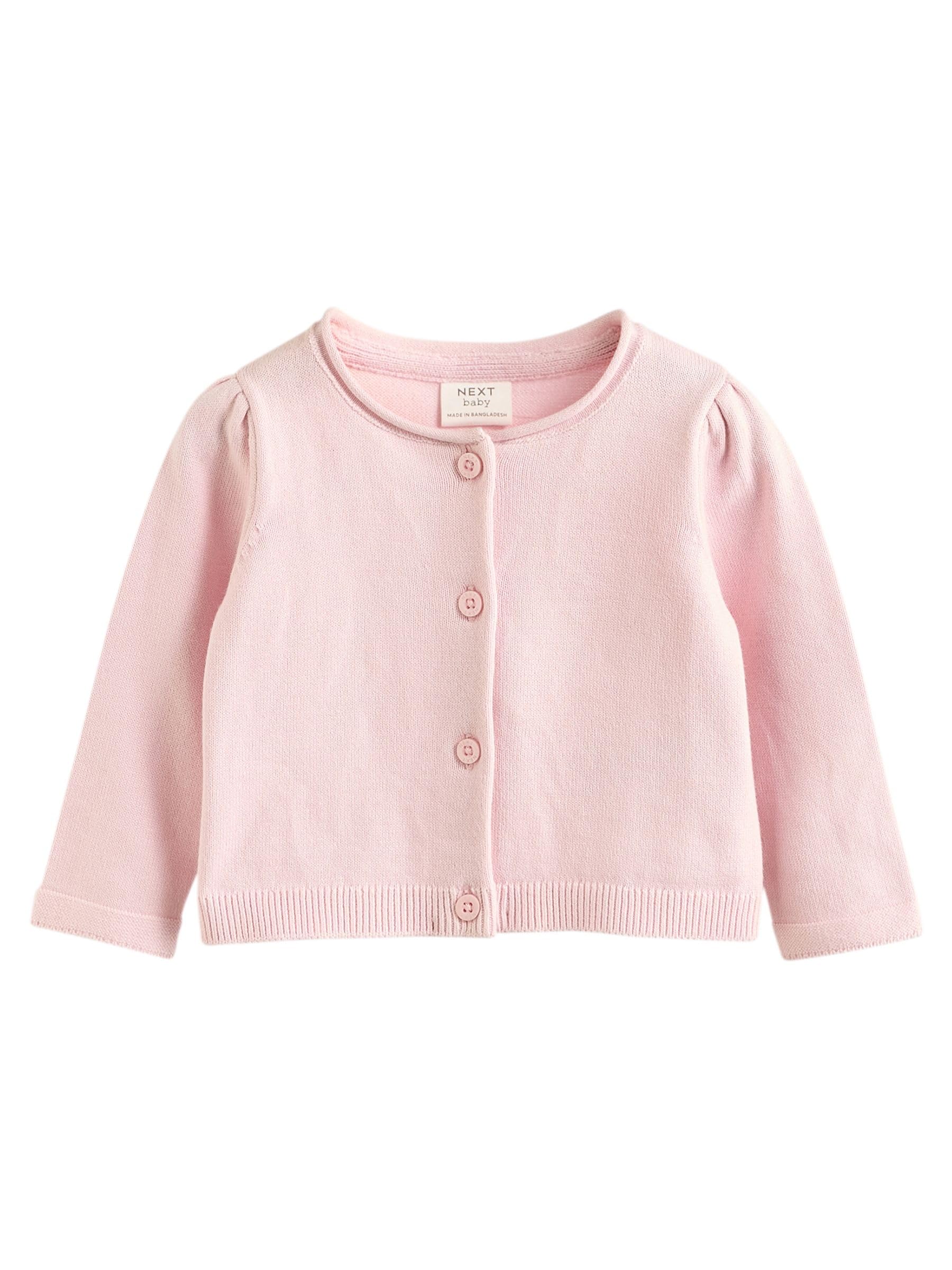 NEXT Bébé Fille Cardigan 100% Coton, Lot de 2