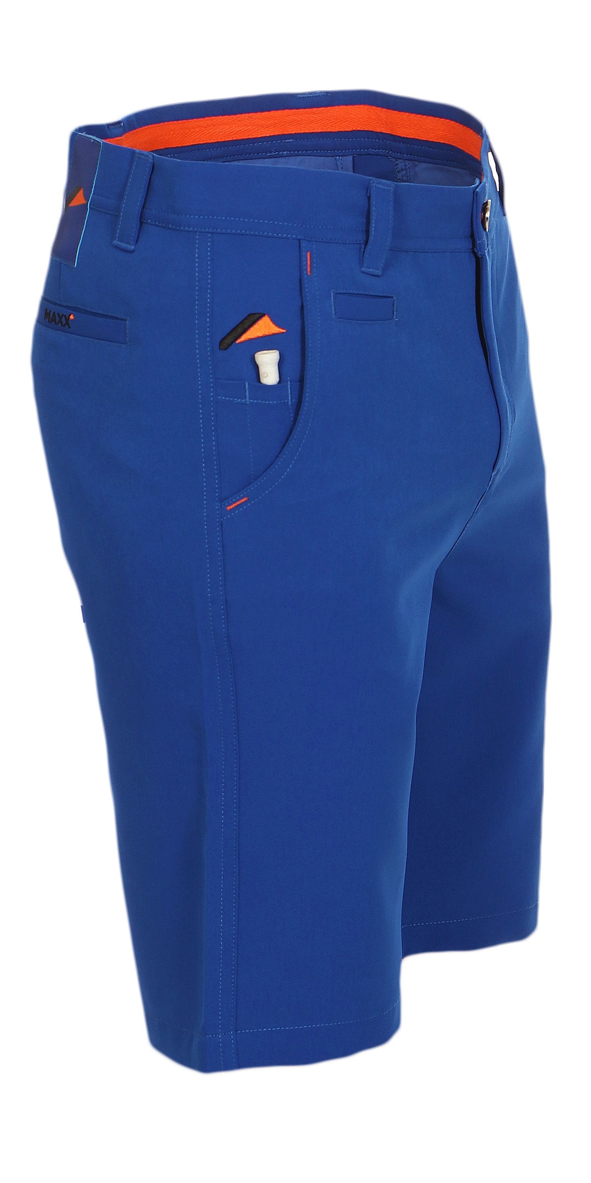 MAXX Kinder Bermuda Hose mit verstellbaren Bund (schwarz, 176) Jungs