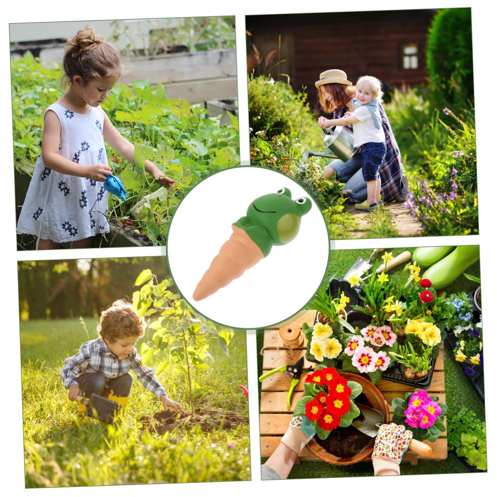 UKCOCO Globes D'arrosage Automatiques pour Plantes, Lot de 4 en Céramique