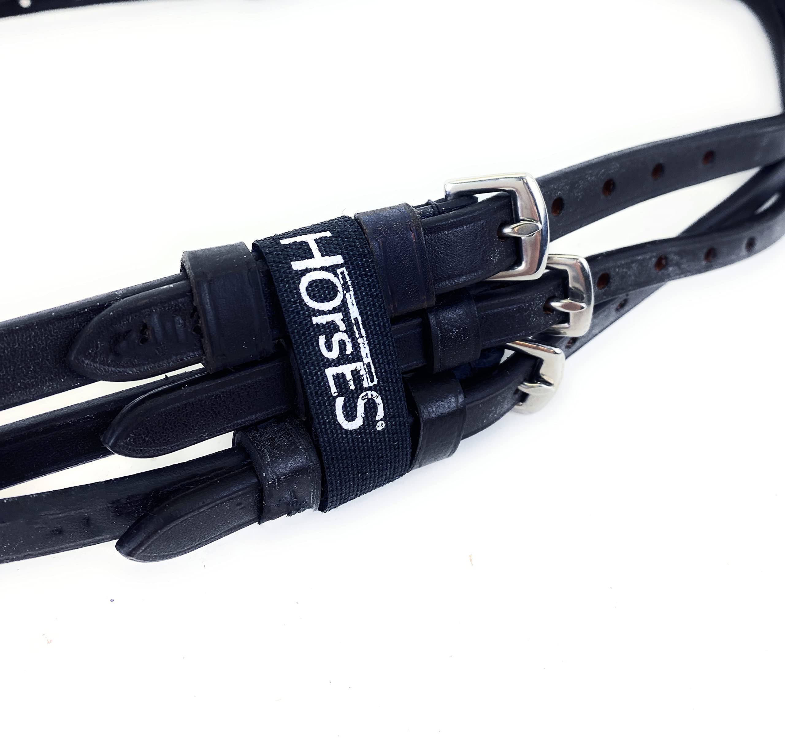 Horses Briglia Cuoio Snaffle, Briglia di qualità, Finimento Indispensabile per la Conduzione del Cavallo
