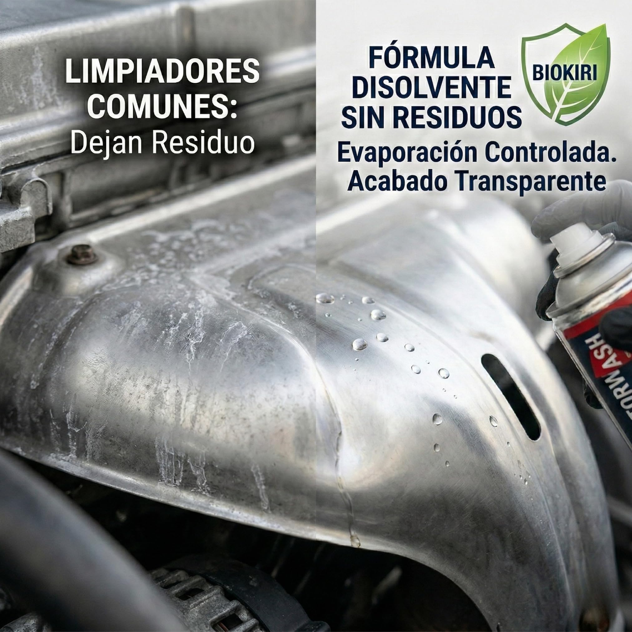 Spray Limpiador Desengrasante Motor Coche · Datacol Sin Residuos · Bote Spray 1 Ud 400ml · Talleres y Piezas