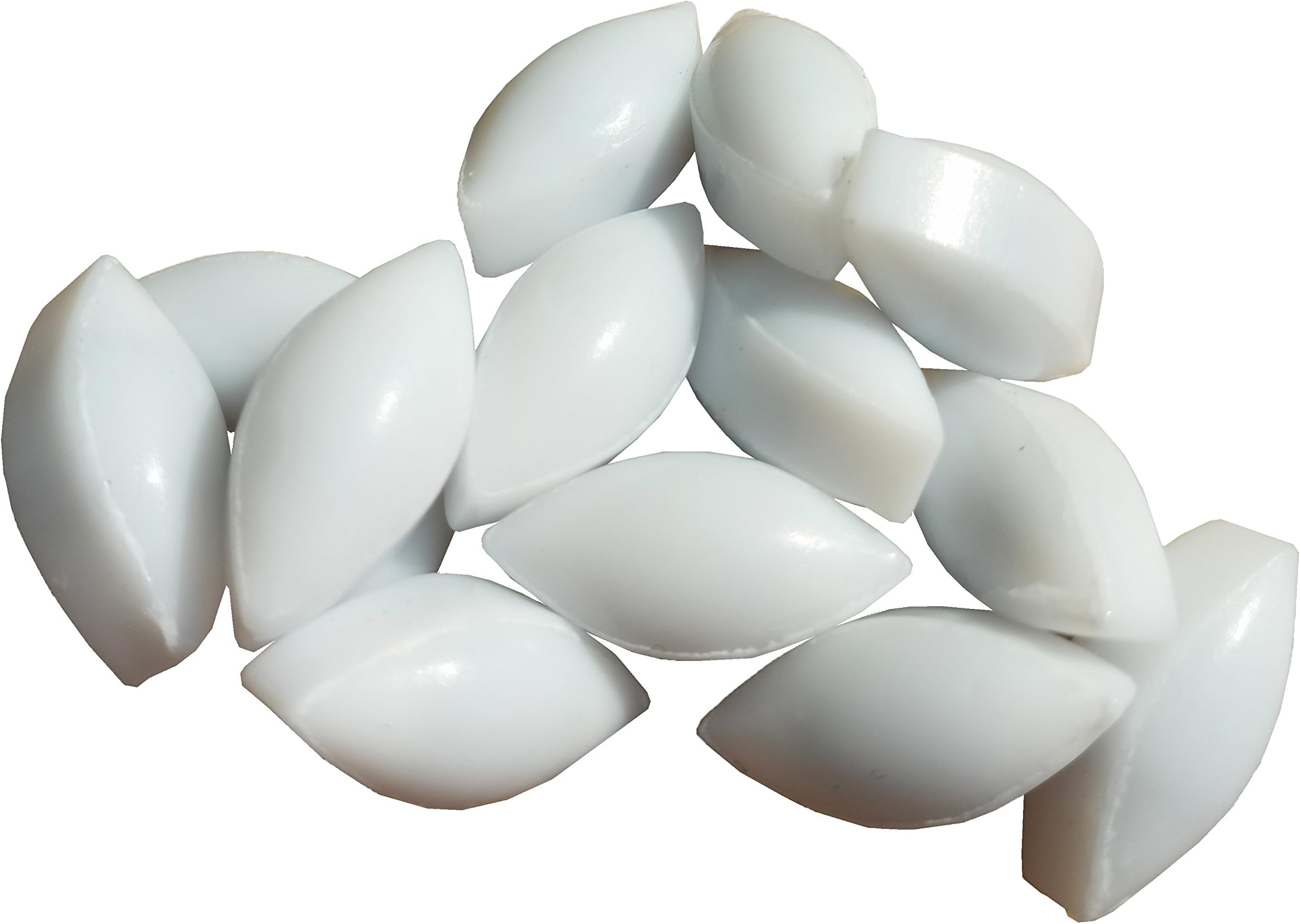 Magnetic Stirrer Stir Bar PTFE Magnetic Mixer Stir Bars (7x15mm, Olive Shape, 10pcs)