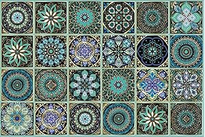 24Pcs Peel and Stick Tile Stickers-DIY Decor