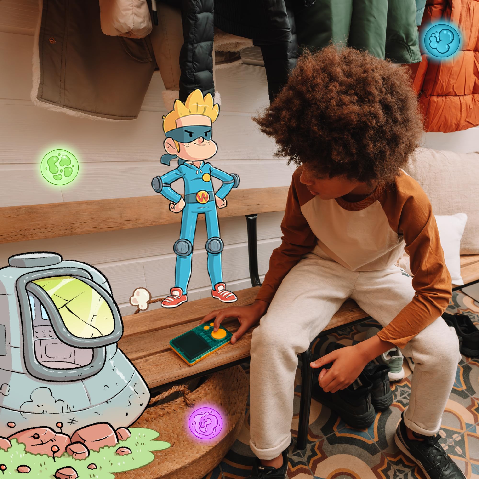 Lunii – Pack 3 Livres Audio interactifs pour Enfant dès 7 Ans – À écouter sur FLAM - Le Ranch des étoiles, La Maison des émotions (partenariat Petit Bambou), Super Wallace – 7h19 d'écoute