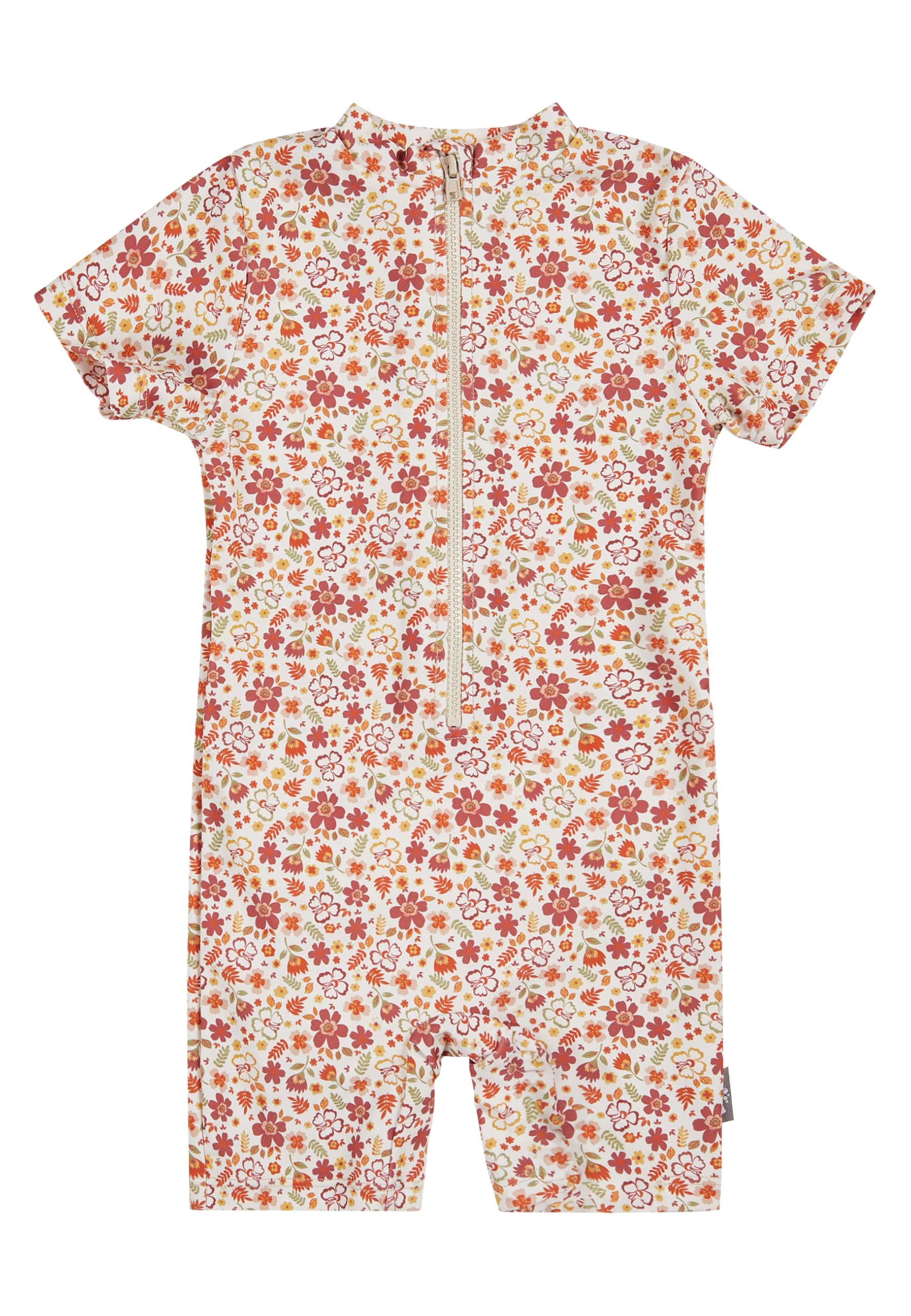 Sterntaler Schwimmanzug Blumen - Schwimmanzug mit UV -Schutz und Reißverschluss - Badeanzüge für Mädchen, UV -Schutz 50+ mit bunten Blumen