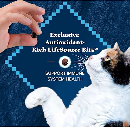 Miniatura 7 de Blue Buffalo Wilderness - Alimento seco natural para gatos adultos, alto en proteínas, salmón, 11 libras