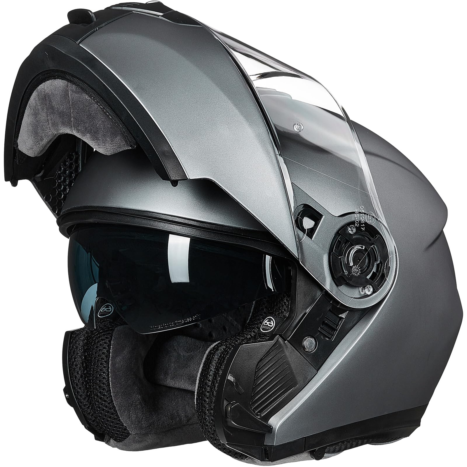 ILM Motorradhelm Klapphelm Integralhelm Doppelvisier ECE22.06 Modell 159