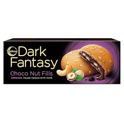 Choco Nut Fills, 75g | Original Filled Cookies with Nuts