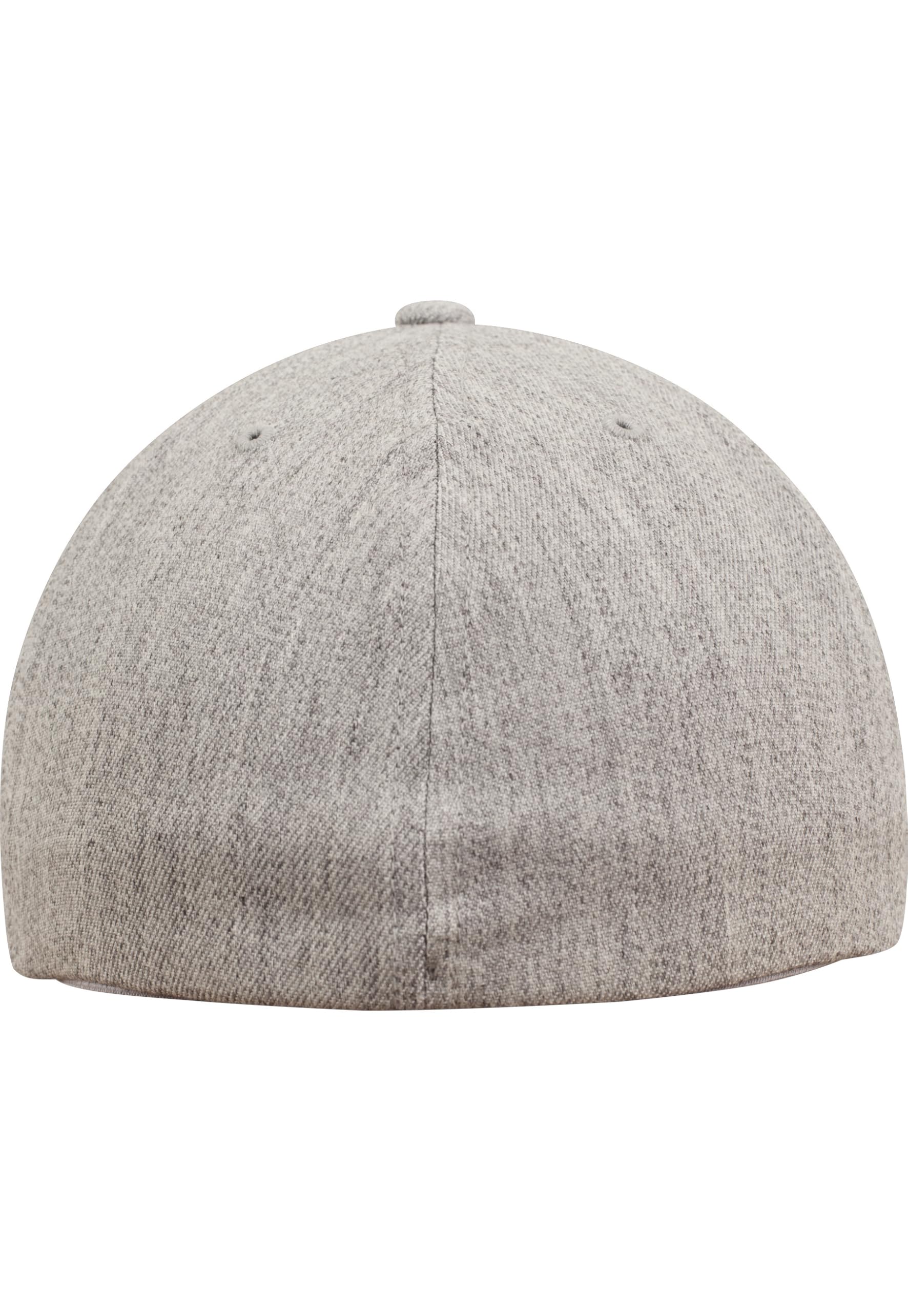 Flexfit Unisex Grey Flat Visor Kappen, Heather, L/Xl