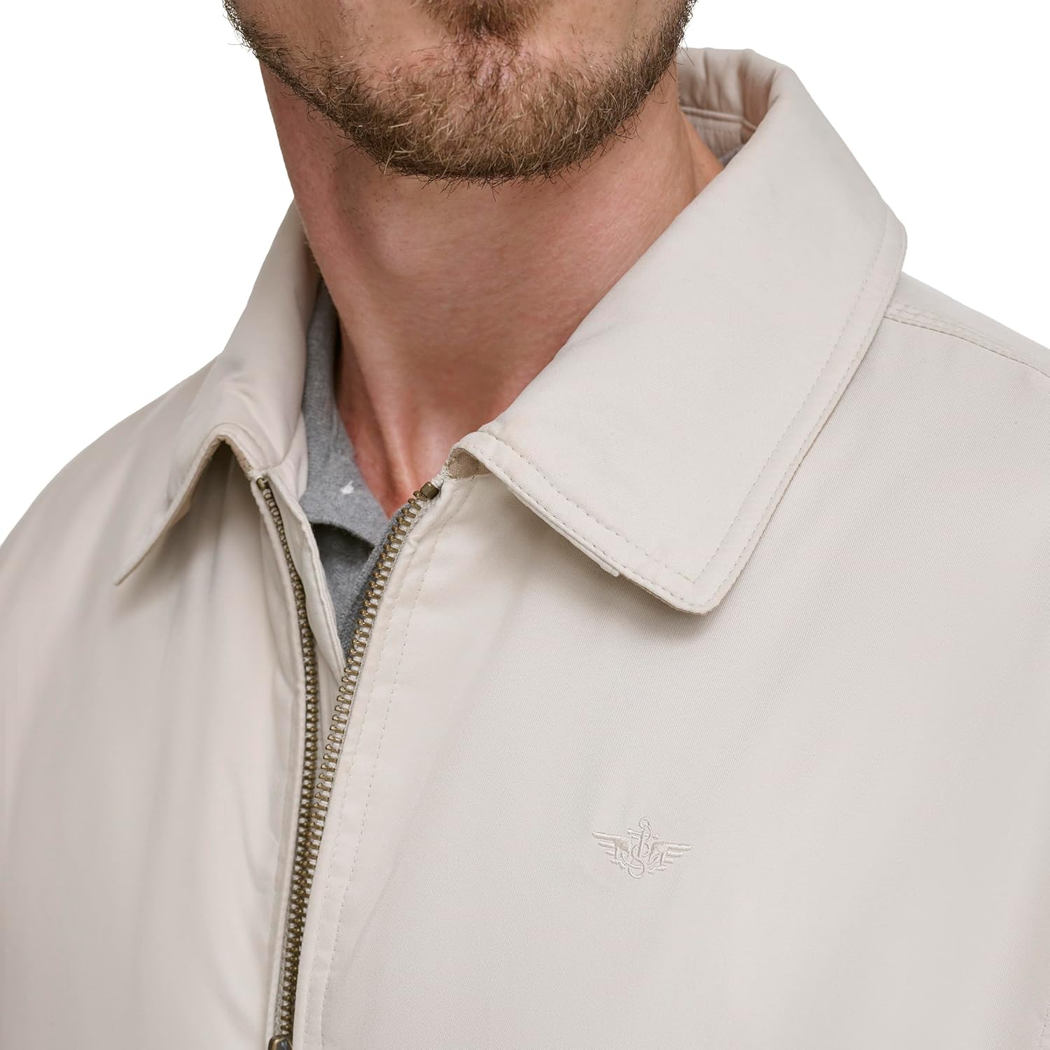 Dockers Men's Microtwill Golf Bomber Jacket - Image 6
