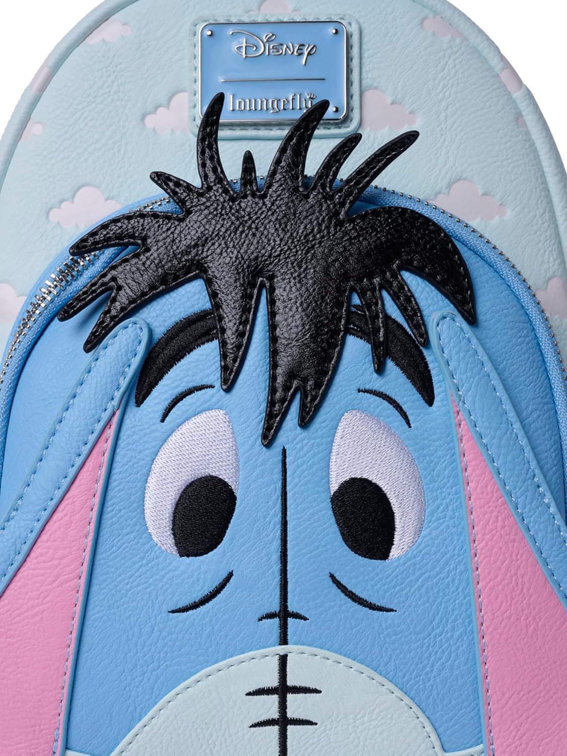 Loungefly Disney Eeyore Cosplay Mini Backpack Handbag Double Strap Shoulder Bag - Image 3