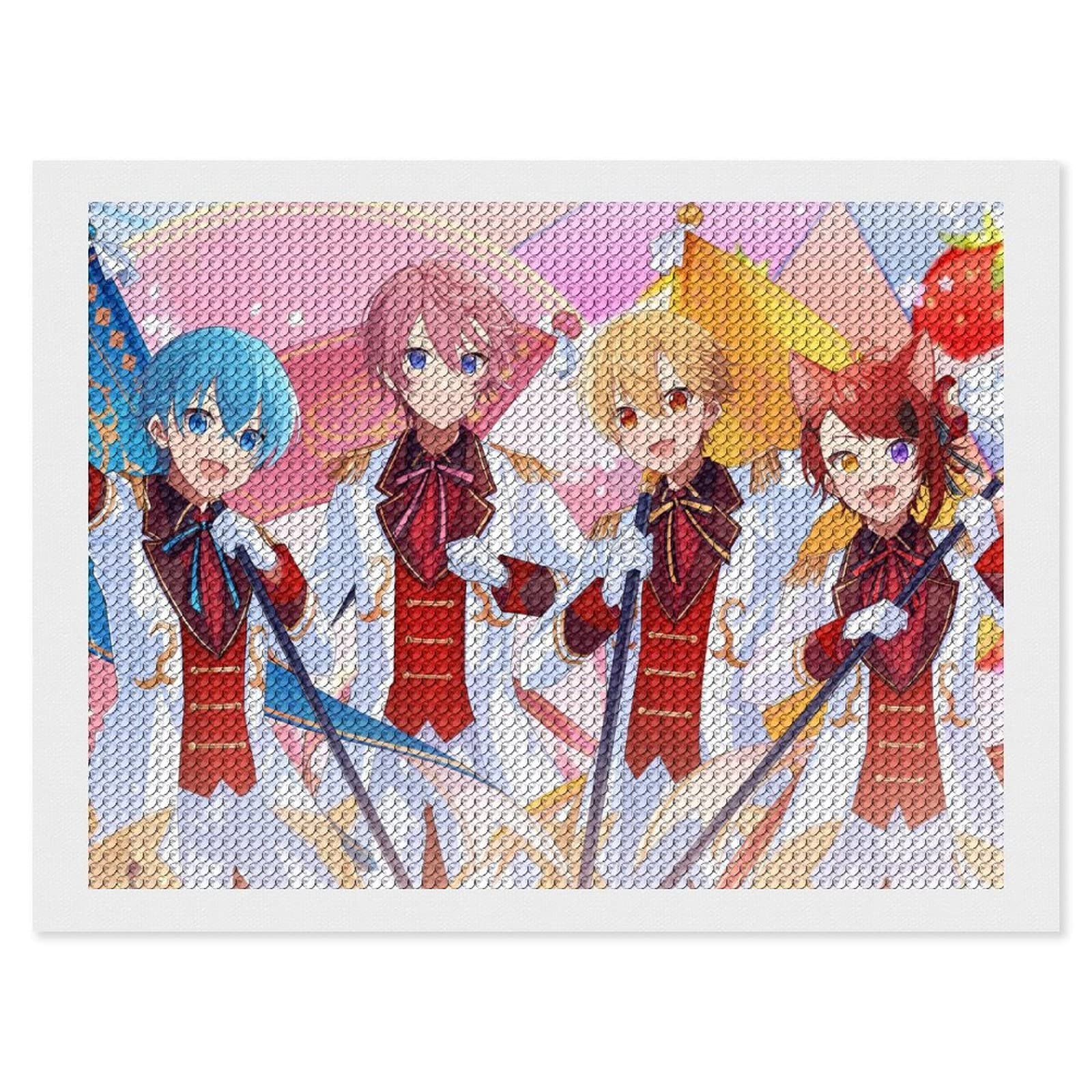 絵画 REVERIE 5 Amazon | すとぷり 莉犬 ころん ダイヤモンドアート 人気アニメ