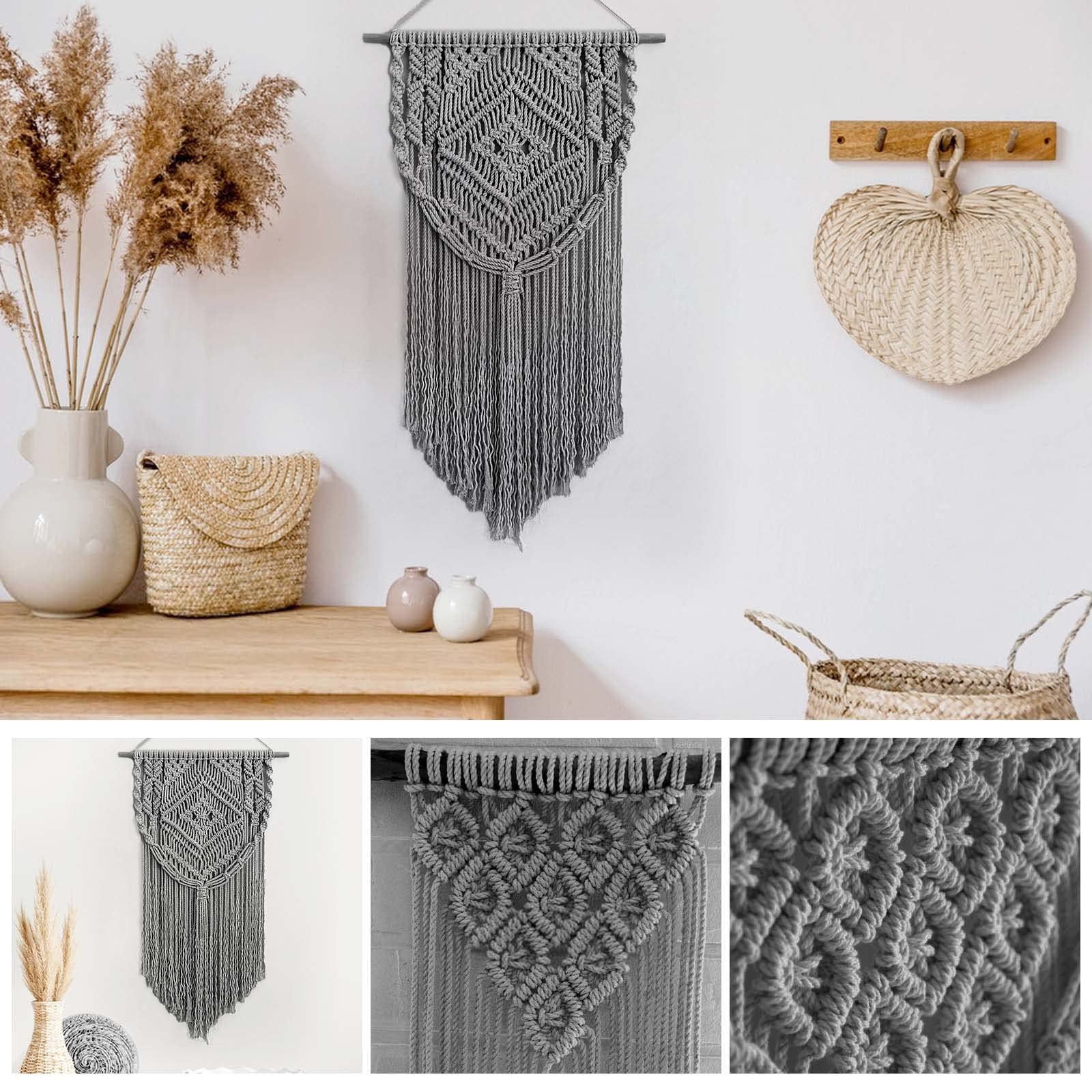 Corda Macramè In Cotone | 3mm X 300m, Premium Per Piante Sospese, Decorazioni Bohémien, Cestini E Accessori Fai-Da-Te - Foto 8