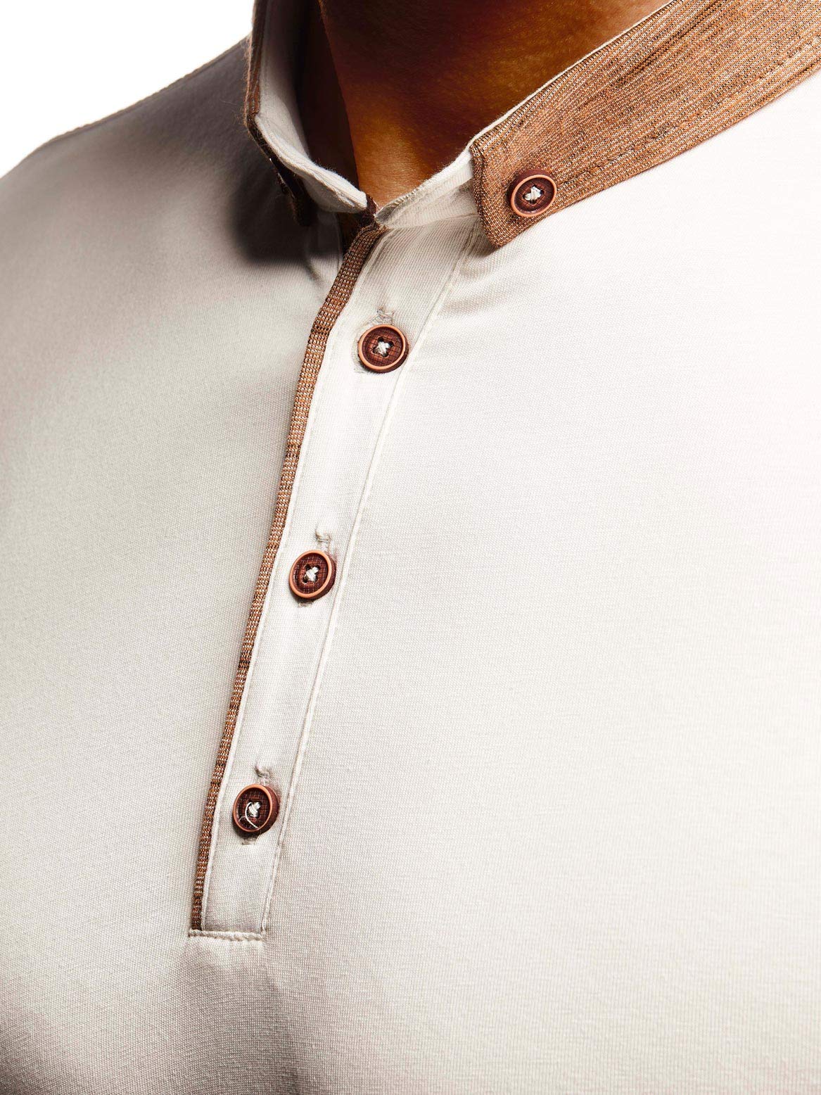 Leif Nelson suéter de Punto Fino Chal Collar de los Hombres LN-1310