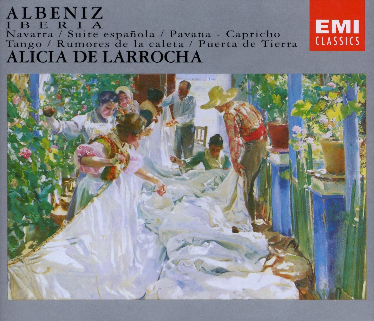 Alicia de Larrocha Plays Albeniz [Audio CD]