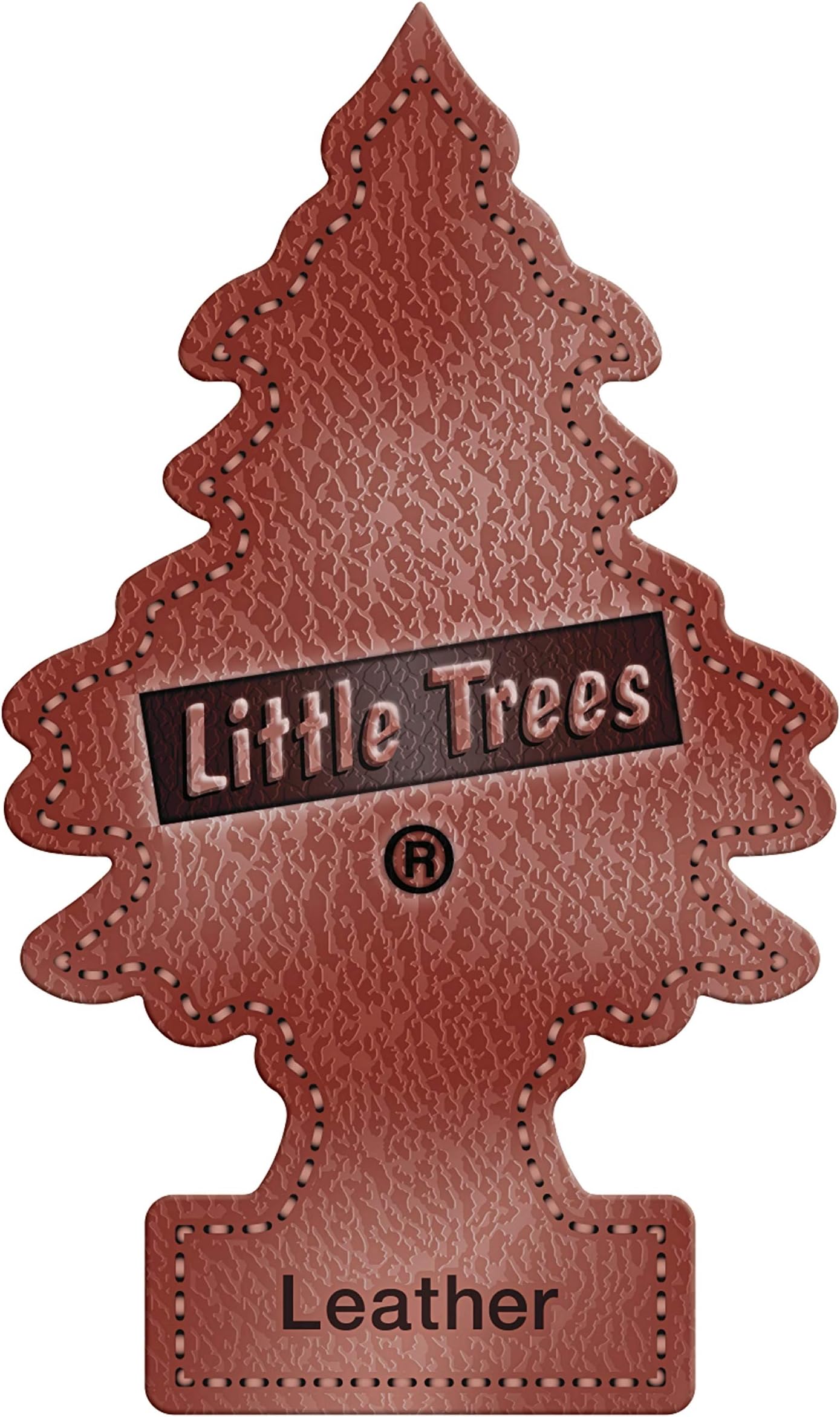Air Freshener Tree MTR0016 Leather Fragrance For Car Home Boat Caravan - Single Pack, Brown