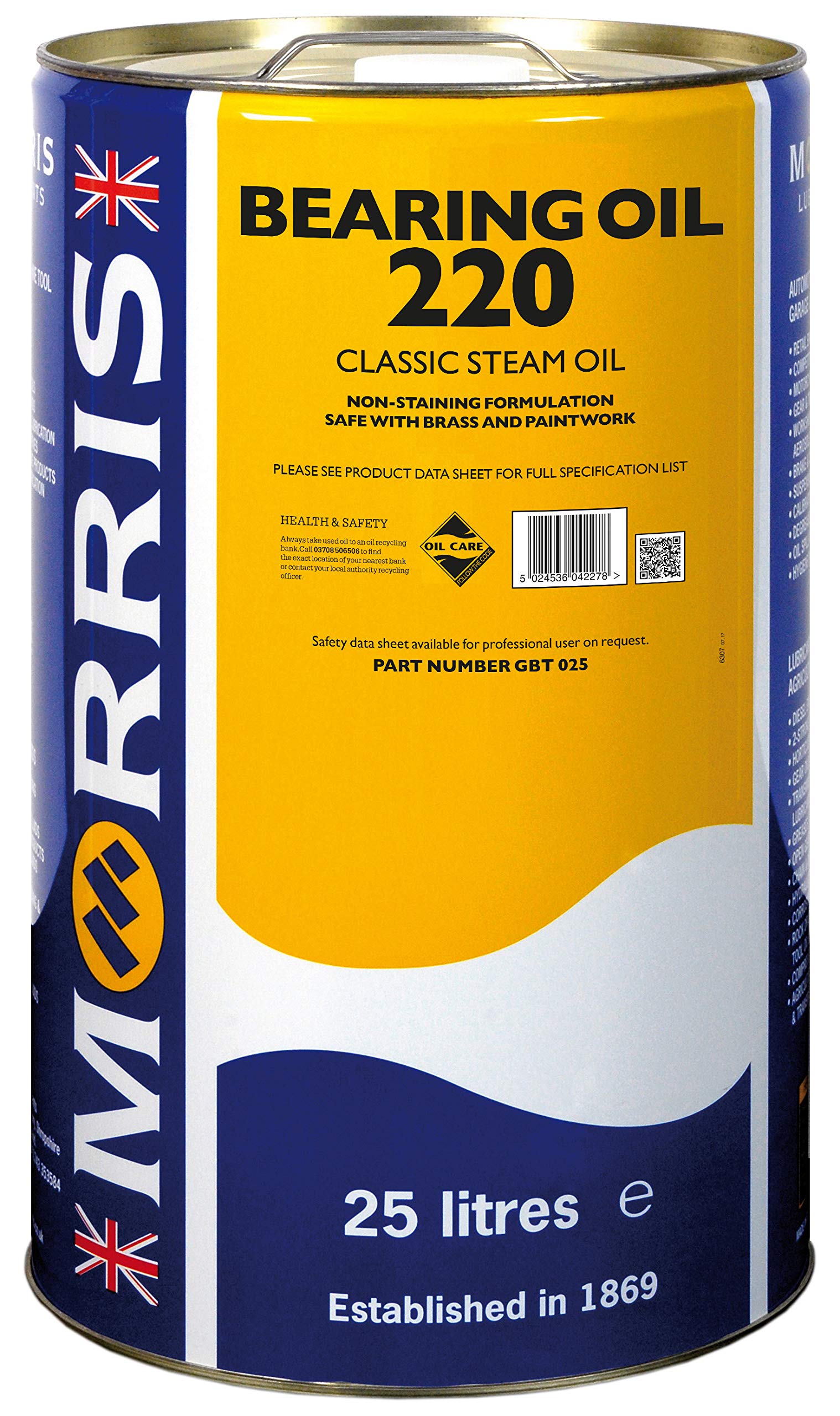 Morris Lubricants Morris Bearing Oil 220-25 Litres