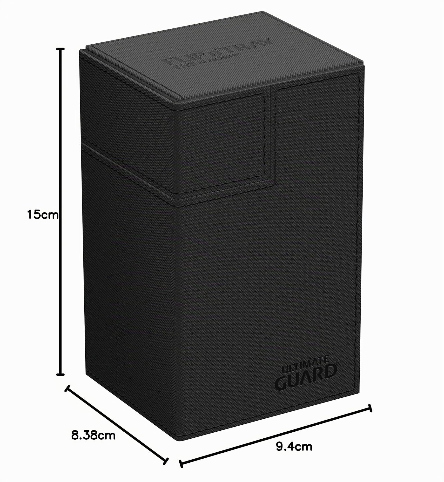 Ultimate Guard Flip`n`Tray 80+ XenoSkin Monocolor Negro