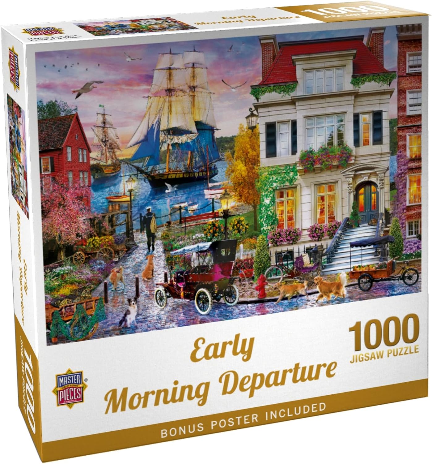 MasterPieces 2000 Piece Jigsaw Puzzle for Adults, Family, Or Youth - Early Morning Departure - 39"x27"