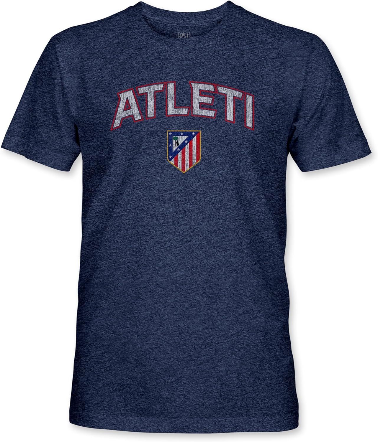 Club Atletico de Madrid Athletic Wordmark Vintage Triblend T-Shirt - Navy