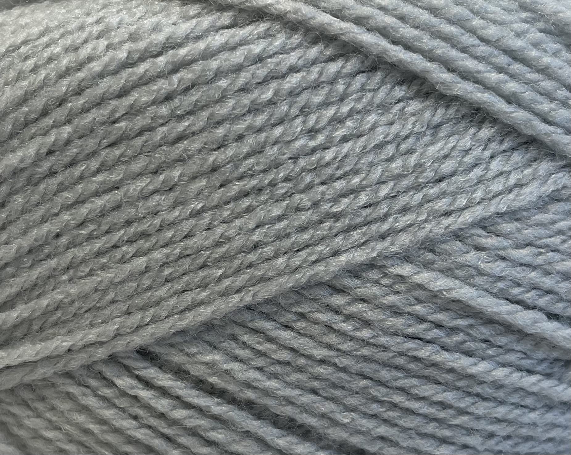 5 x 100g Woolcraft Babycare 4Ply Baby Wool (Silver 716)