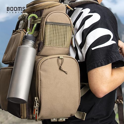 Miniatura 4 de Booms Fishing CC5 - Clips de mosquetón multiusos, paquete de 10 clips pequeños de caribeener de 2.7 pulgadas, mini llavero de aluminio con clip