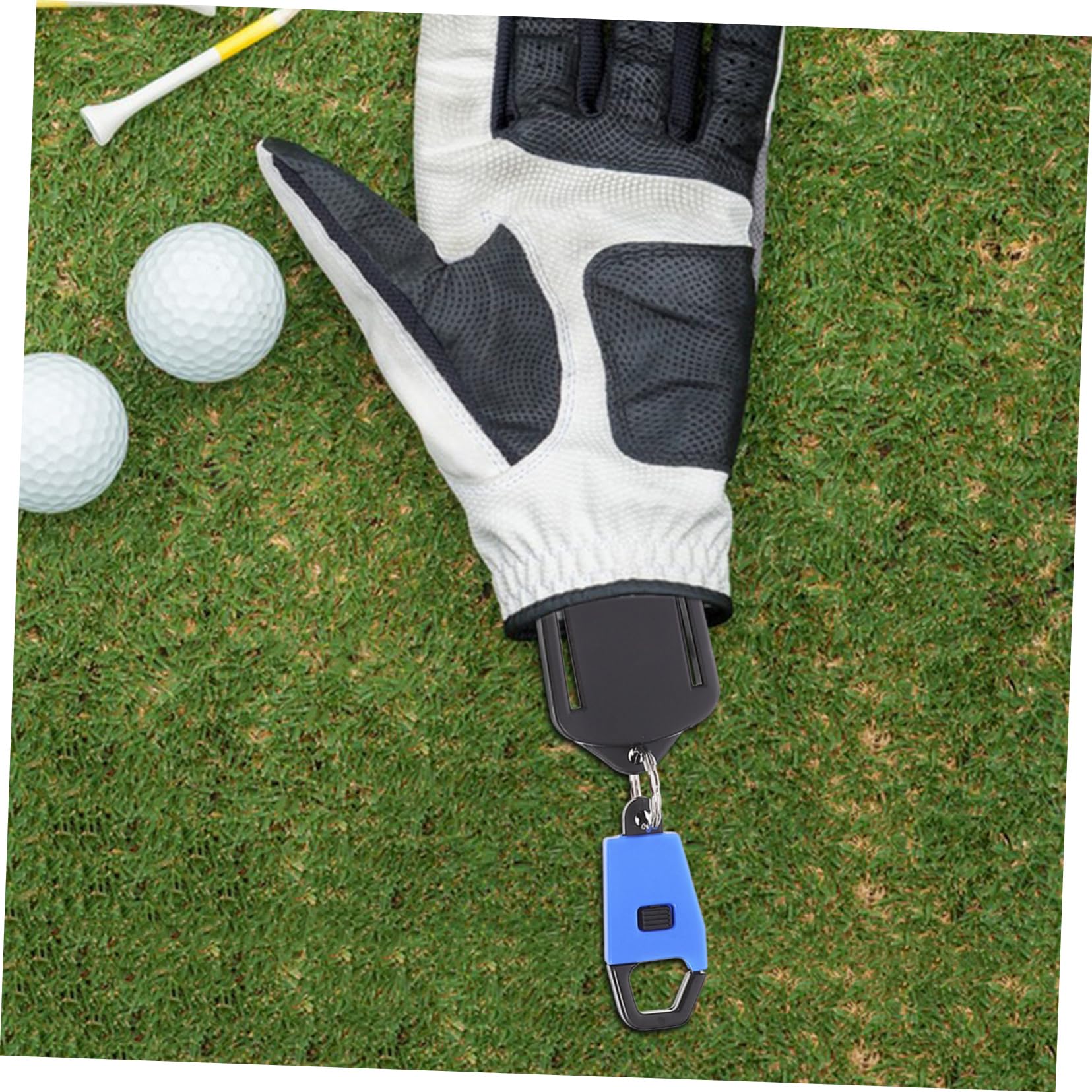 POPETPOP Soporte para Guantes De Golf Guantera De Diseño Colgante Marcos De Secado De Guantes Secadores De De Golf Soportes De Secado De De Aleación De Aluminio Blue