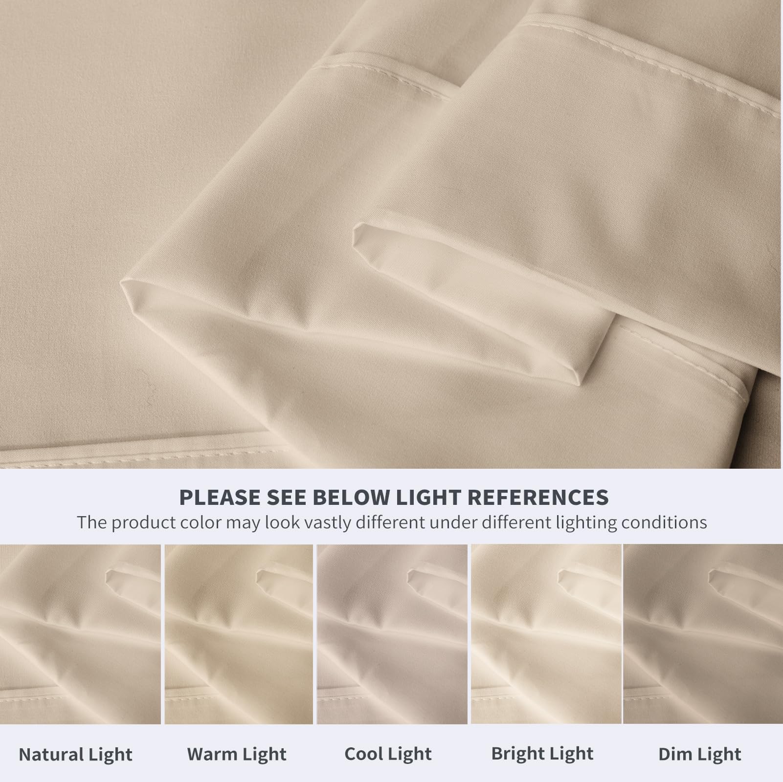 Maple&Stone Twin Flat Sheet 6 Pack,Premium Soft & Breathable,Brushed Microfiber Fabric,Anti-Shrinkage & Non-Fading,Bulk Flat Sheets Only Twin Size (White): Beige Twin
