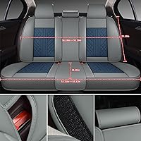 Vista 126 de GXT Bench Seat Cover, Premium Faux Leather Bench Seat Covers for Trucks - Universal Fit for Most Sedans SUV Pick-up Truck, Durable for Long Lasting