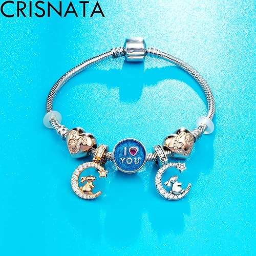Miniatura 4 de Abalorios de animales domésticos, plata de ley 925, vida marina, elefante, conejo, oso panda, cuentas de tortuga, se adapta a collar de pulsera