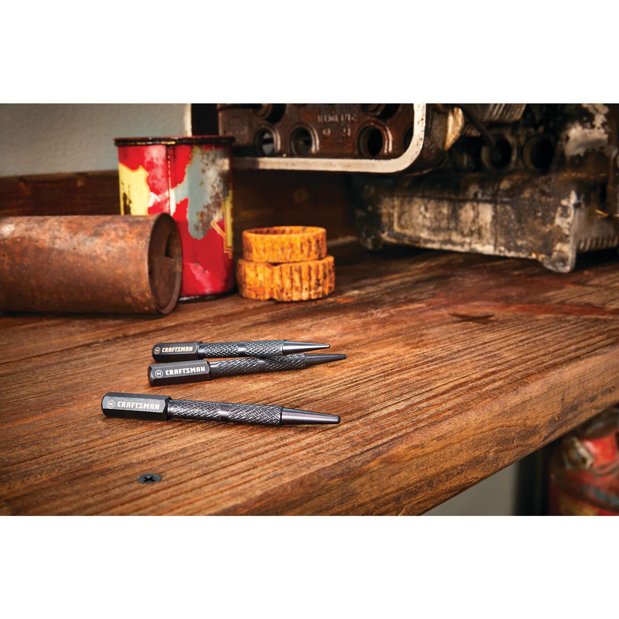 CRAFTSMAN Lot de 3 clous en acier (CMHT58116)