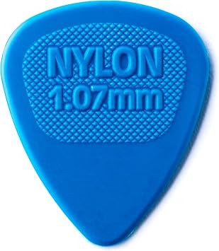 Jim Dunlop Nylon MIDI Pick 1.07MM - 72 Pack