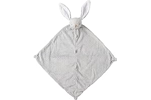 Angel Dear My First Grey Bunny Lovey and Blanket