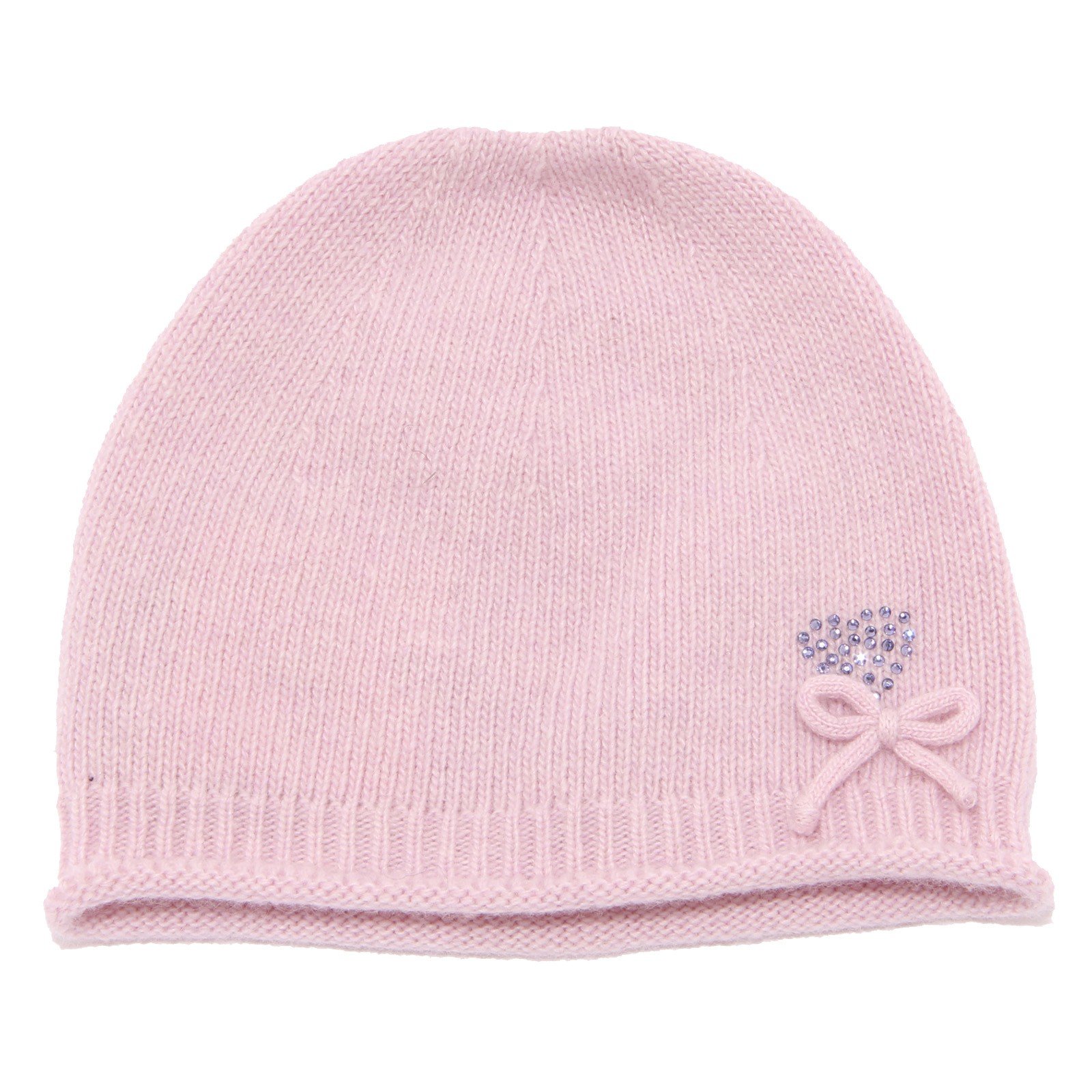 TOMAX 4345U cuffia neonata BABY T. rosa lana hat wool baby [I/29 CM]