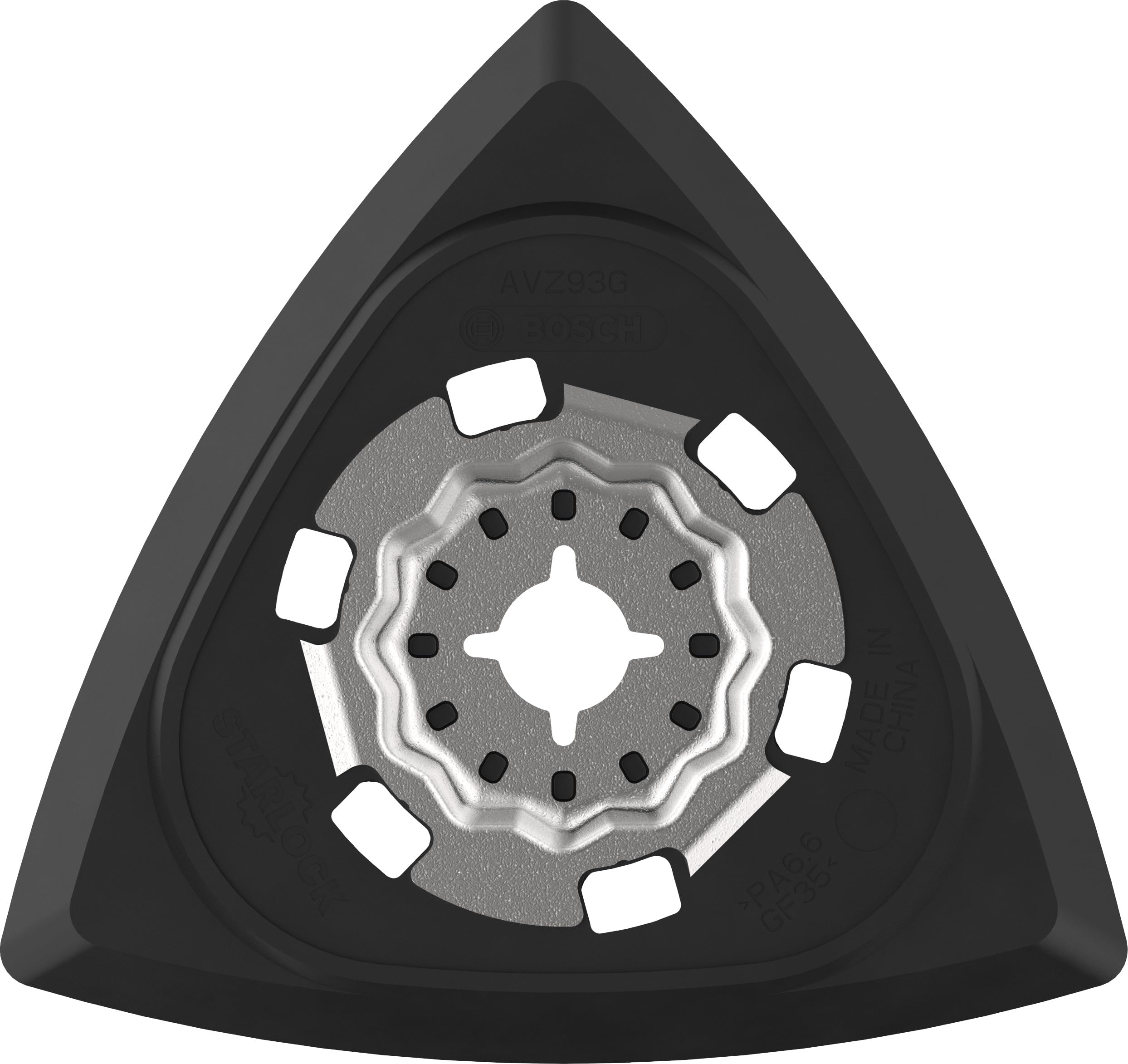 Bosch 1x PRO AVZ 93 G Schleifplatte (Ø 93 mm, Professional Zubehör Multifunktionswerkzeug)