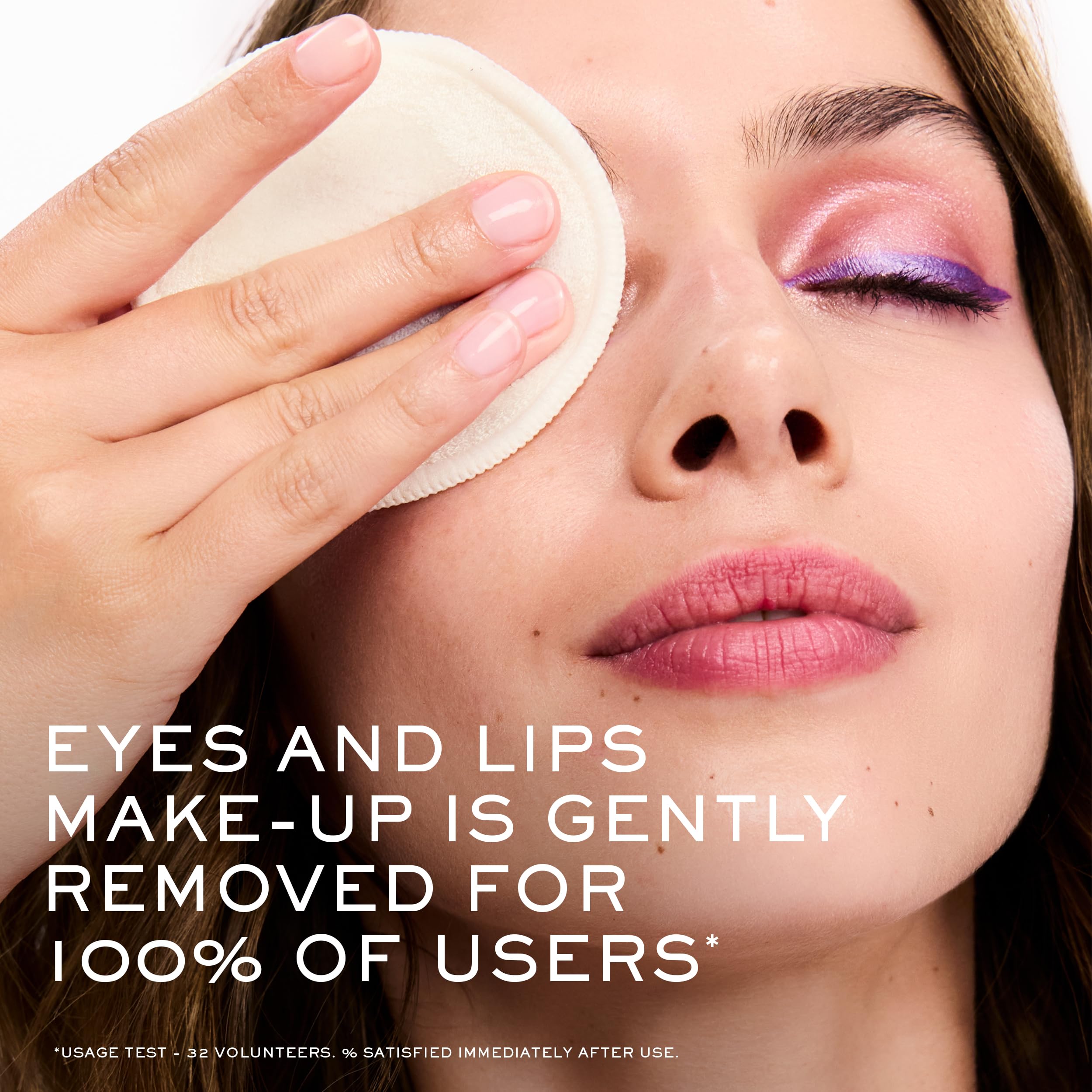 Nuxe Very Rose Wasserdichter Augen- und Lippen-Make-up-Entferner 100 ml, Zweiphasen-Reiniger für empfindliche Augen, entfernt wasserfestes & langanhaltendes Make-Up, nicht fettendes Finish, mit