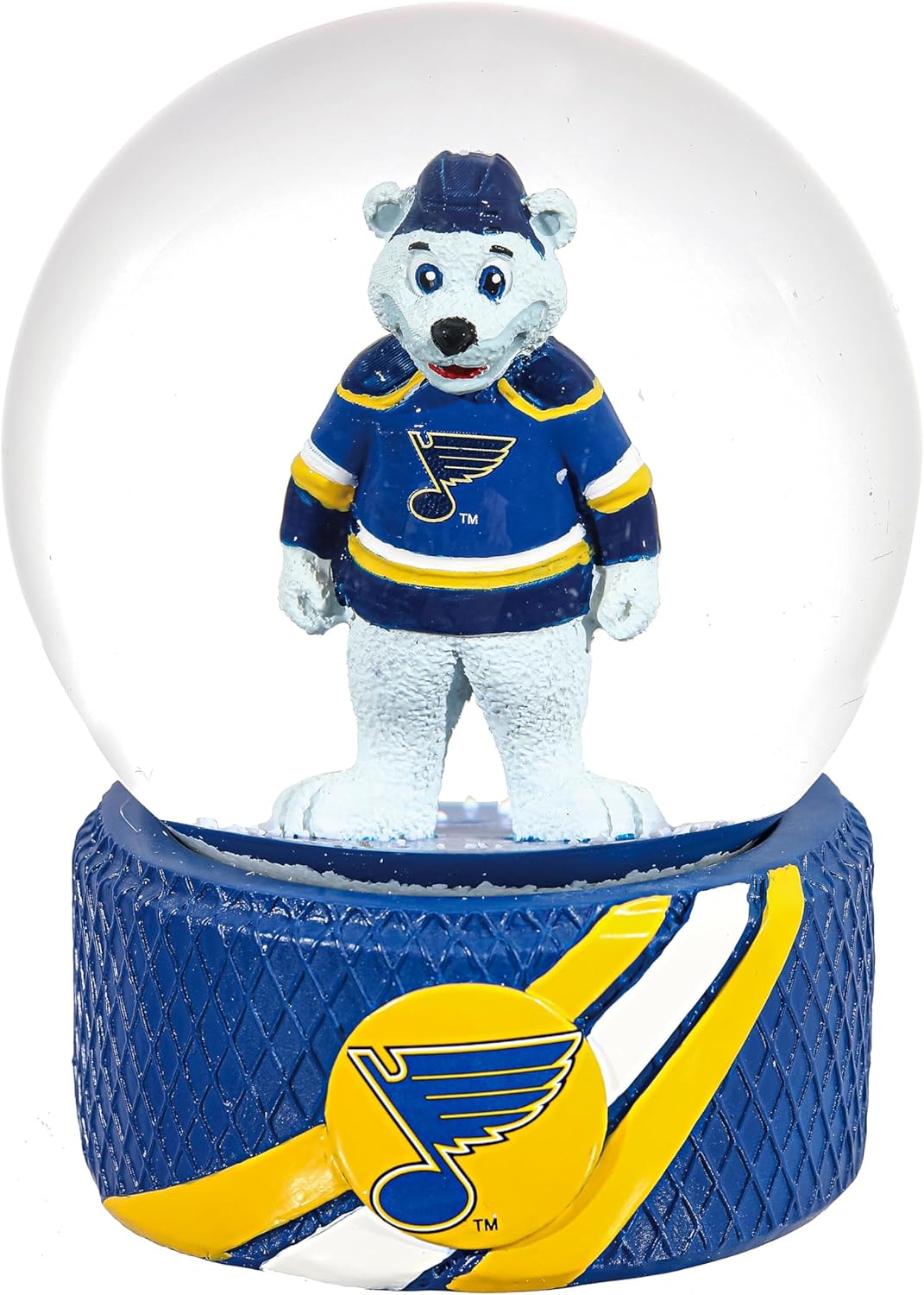 NHL St Louis Blues Snow Globe, Officially Licensed Water Globe with Team Logo, Christmas Holiday Tabletop Decoration for Home, Gift for Men and Women Hockey Fans