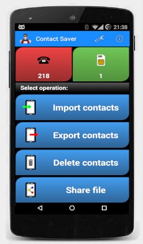 Contact Saver