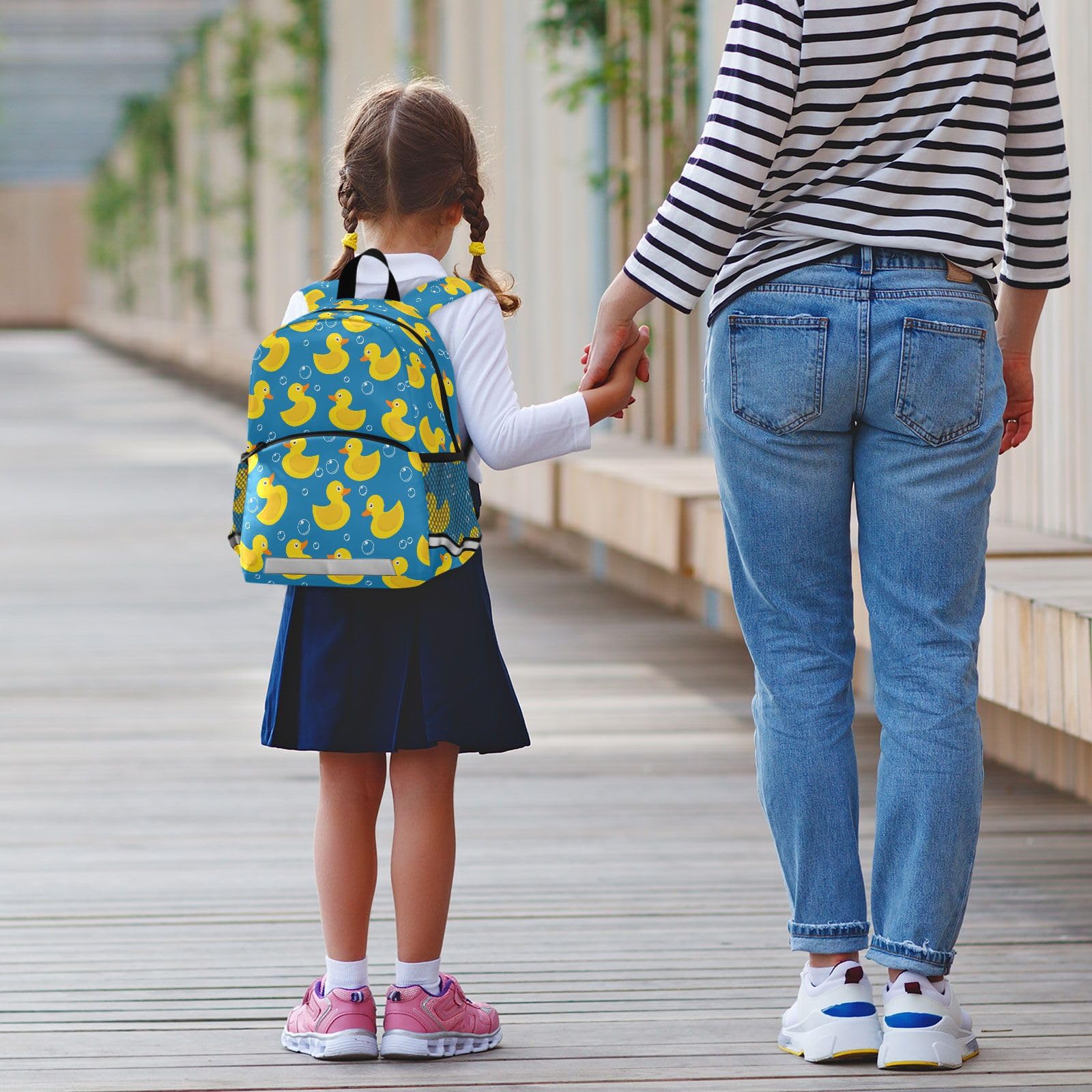 Mnsruu Mochila para niños pequeños, burbujas amarillas, bolsa de guardería para niños y niñas, bolsa de guardería para niños y niñas, bolsa de libros de jardín de infantes preescolar bolsa de viaje