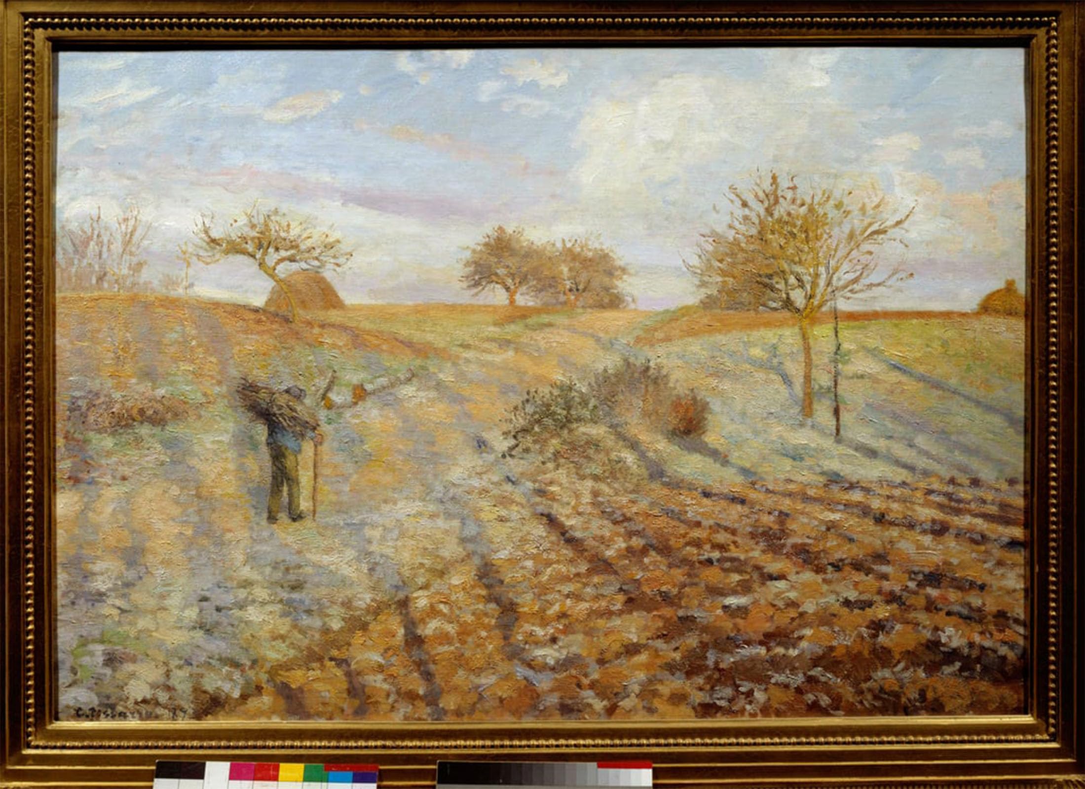 Artxlxxbn No Frame Famous Painting Canvas Artwork Graffiti Print White Painting By Camille Jacob Pissarro Portrait Canvas Image For Home Decor 60X90cm