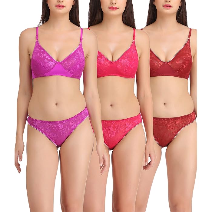 Buy FIMS Fashion is my style Satin Nylon Lycra Spandex (4WAY) Bikini