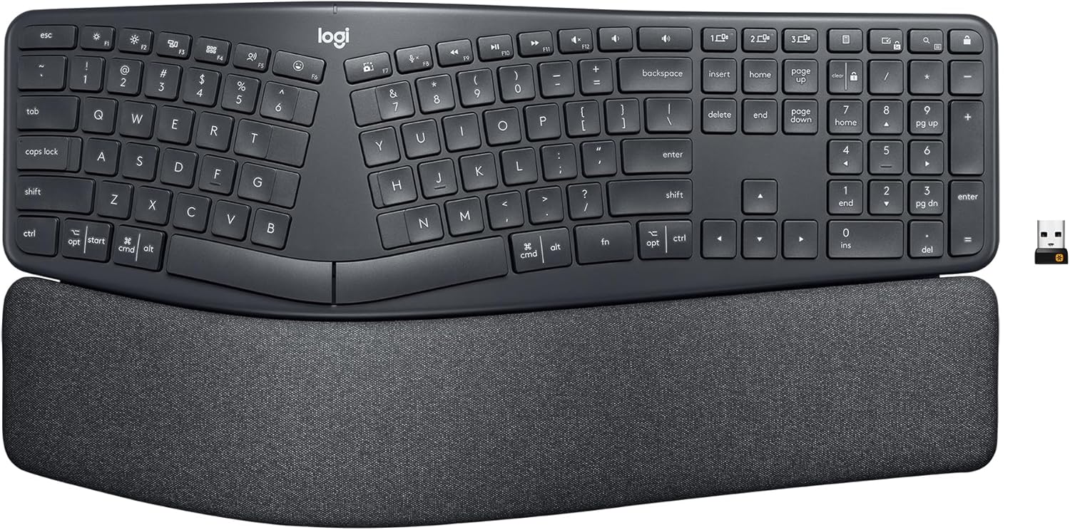 Logitech ERGO K860 Wireless Ergonomic Keyboard - Split Keyboard