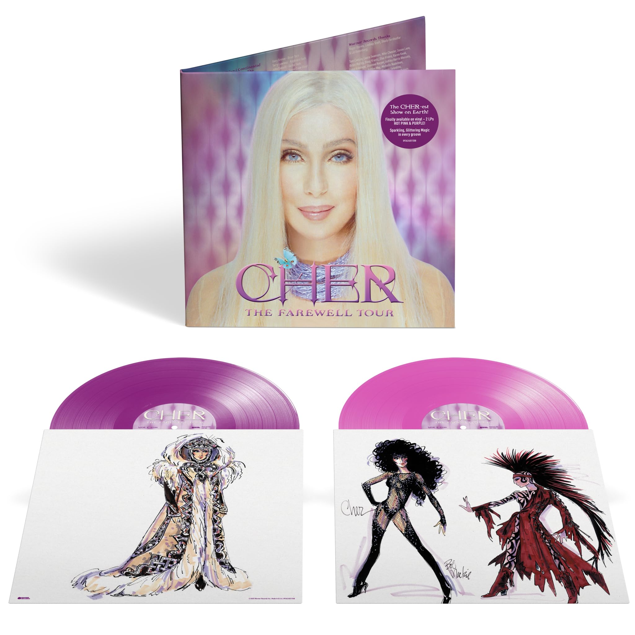 The Farewell Tour (Hot Pink & Purple 2LP): Cher: Amazon.ca: Music
